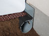 French Drain or Drain Tile system installed in a Utah, Idaho, and Wyoming crawl space
