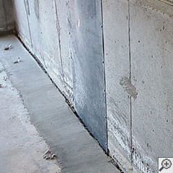 an ugly basement weeping tile drainage system that's clogged and not working in Pocatello.