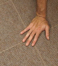 Carpeted Floor Tiles installed in Sandy, Utah, Idaho, and Wyoming