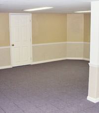 Plastic 20-mil vapor barrier for dirt basements, Clearfield, Utah, Idaho, and Wyoming installation